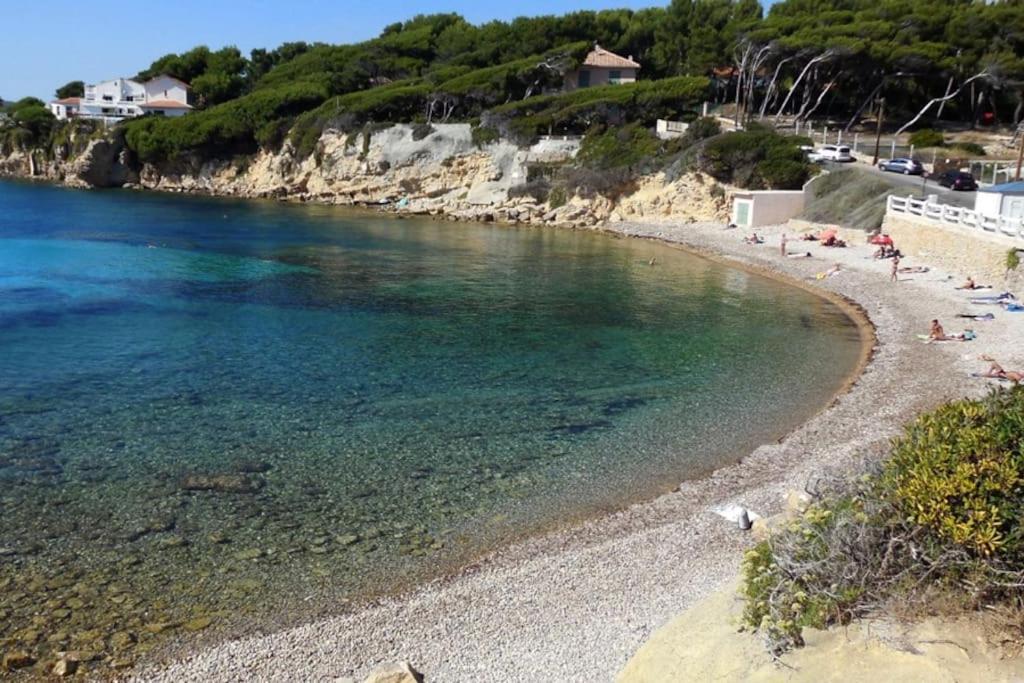 Joli Studio A 6 Min A Pied De La Plage Apartamento Sanary-sur-Mer Exterior foto